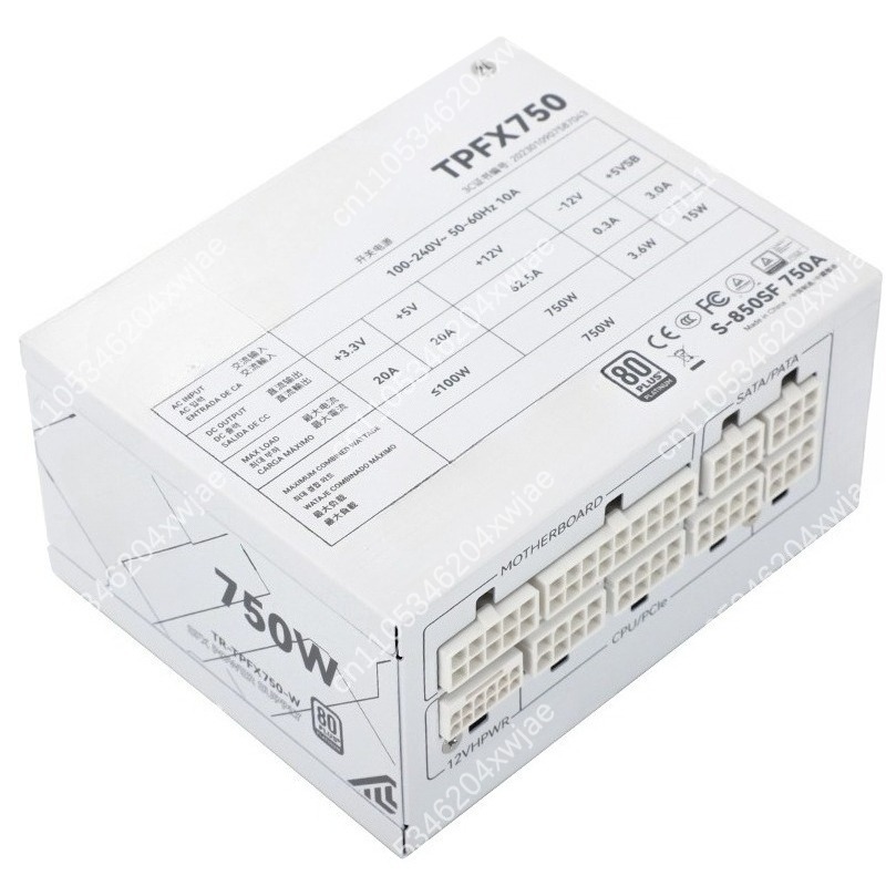 TPFX750-W SFX電源ユニット 750W フルモジュ - 750W Sfx Fully Modular Power Supply のレビューと価格